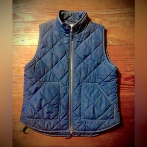 J. Crew Puffer Vest - Navy